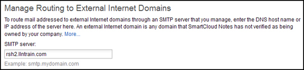 Smartcloud Notes On Premise Mailgateway 