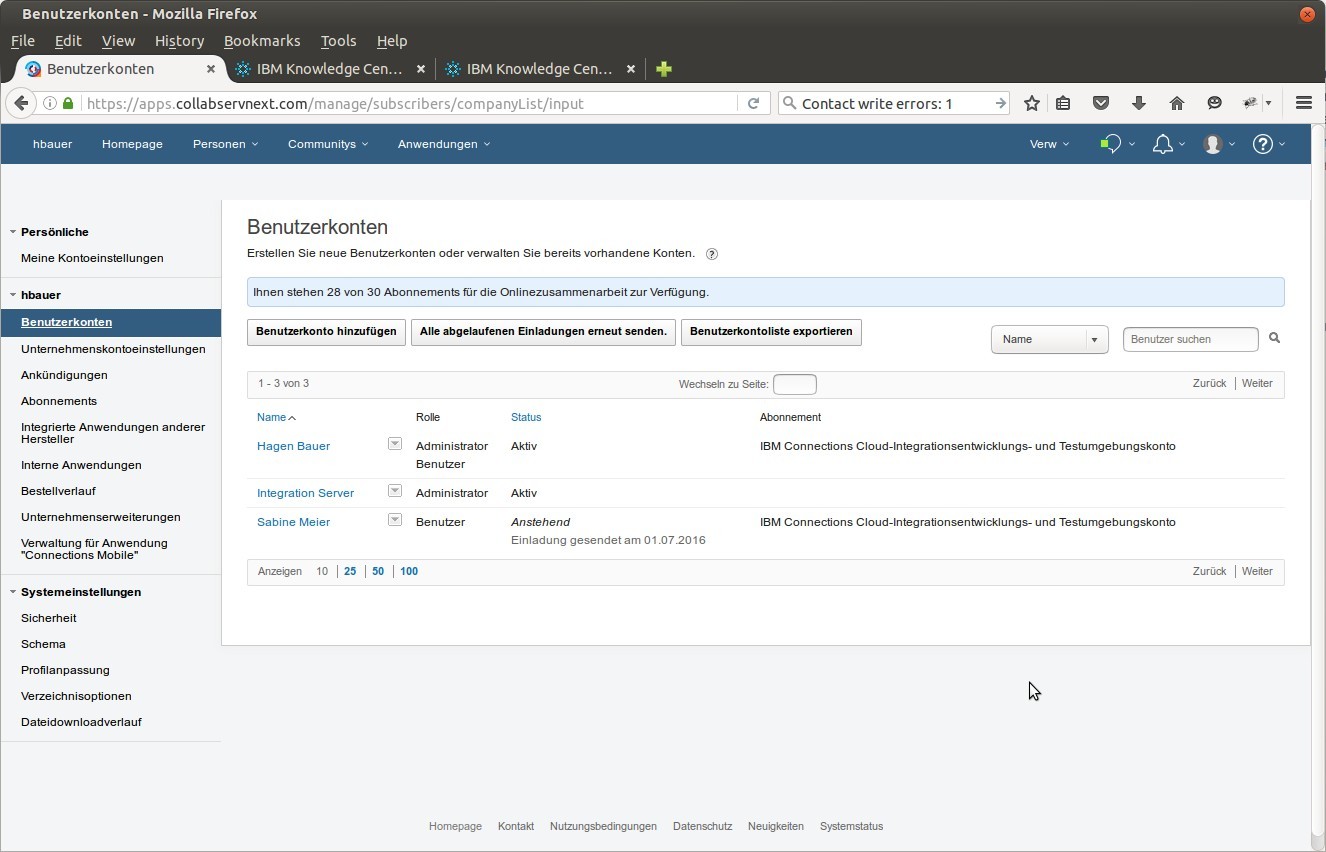 Connections Cloud Integration Server Identity Management 